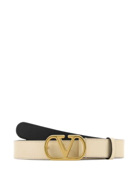 Valentino Garavani 30mm VLogo Signature belt - Neutrals - zdjęcie produktu nr 1