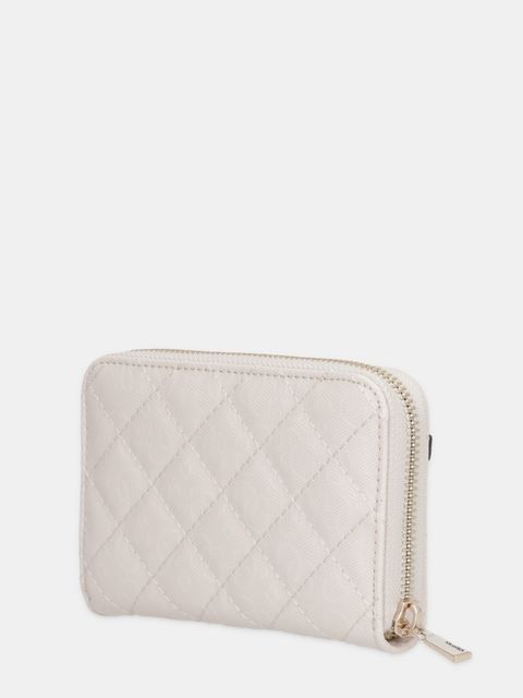 Guess portfel IDRA damski kolor beżowy SWGG81 57140