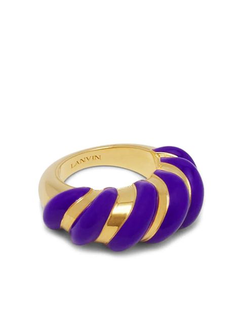 Lanvin 3D-detail ring - Gold