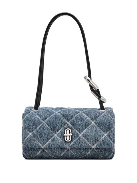 Marc Jacobs The Quilted Denim Mini Dual shoulder bag - Blue - zdjęcie produktu nr 1