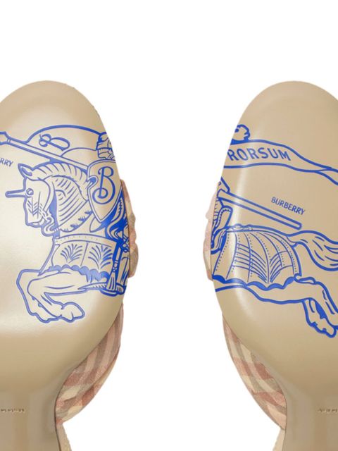 Burberry 90mm Mews Rose mules - Neutrals - zdjęcie produktu nr 2