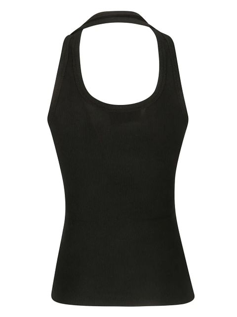 Coperni ribbed-knit top - Black - zdjęcie produktu nr 2