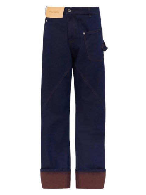 JW Anderson straight-leg jeans - Blue - zdjęcie produktu nr 1