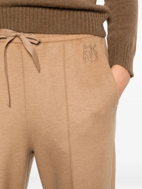 Weekend Max Mara virgin wool blend straight-leg trousers - Brown