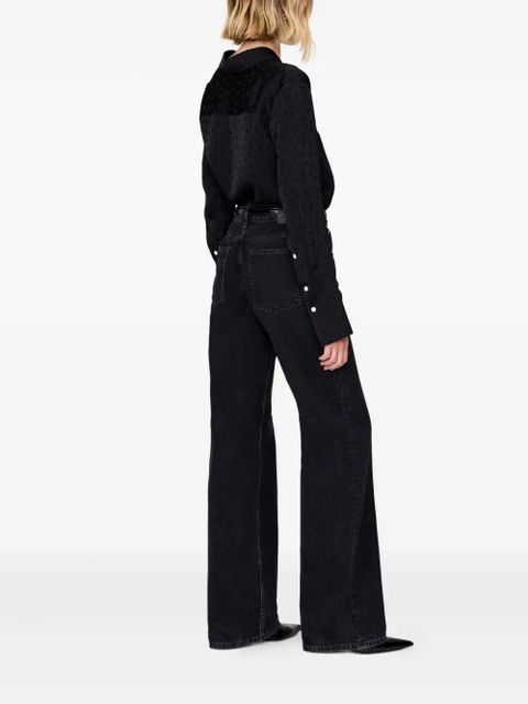 ANINE BING Amanda shirt - Black