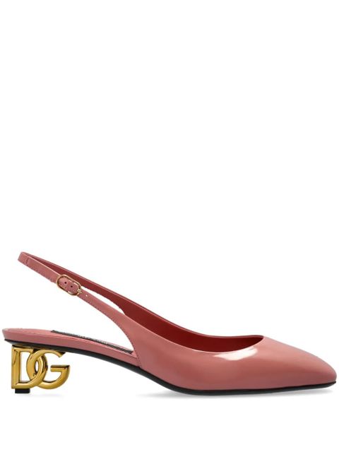 Dolce & Gabbana DG logo-heel pumps - Pink - zdjęcie produktu nr 1