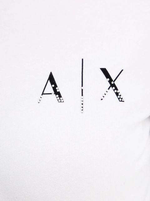 Armani Exchange longsleeve kolor biały XW001353 AF17173