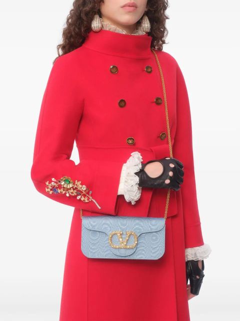 Valentino Garavani compact drap coat - Red