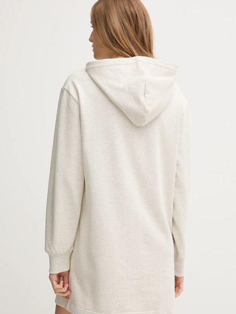 Calvin Klein Jeans sukienka kolor szary mini oversize LV047D229G