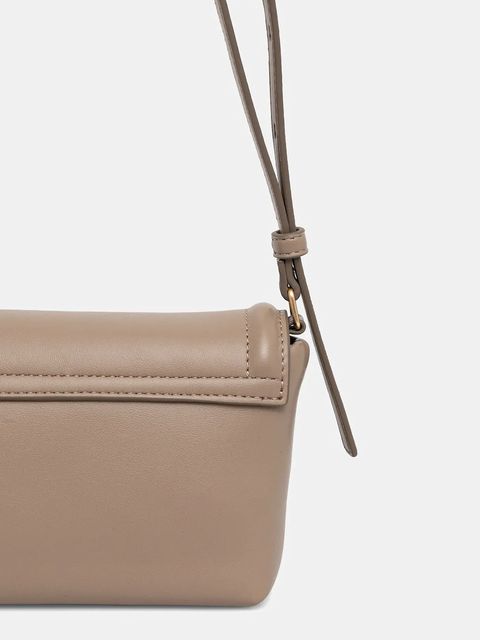 Calvin Klein torebka kolor beżowy LV04F1027G