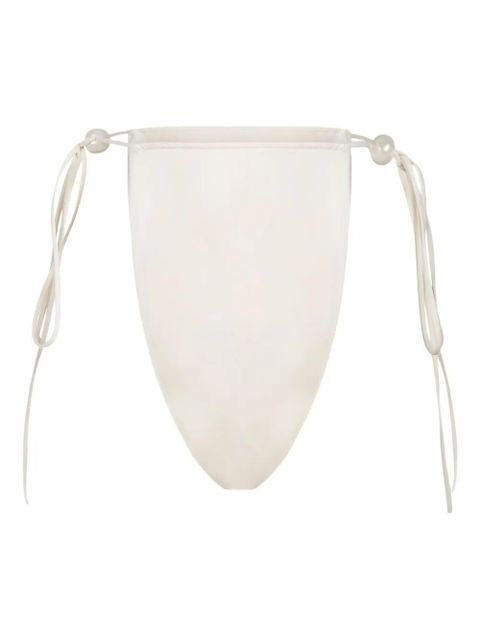 Magda Butrym halterneck bikini top - Neutrals - zdjęcie produktu nr 2