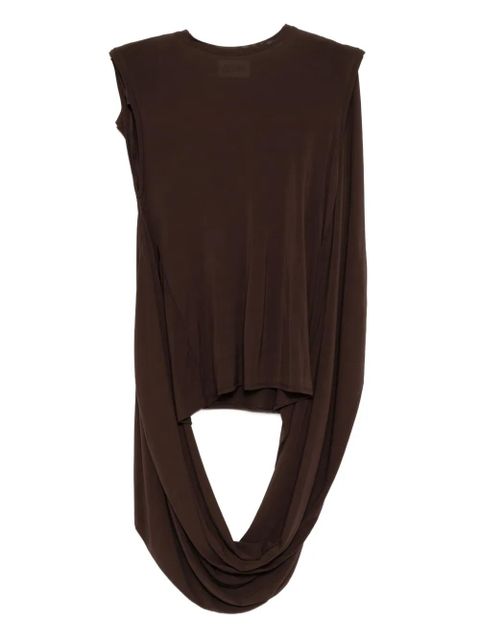 Jean Paul Gaultier asymmetric hem blouse - Brown - zdjęcie produktu nr 1
