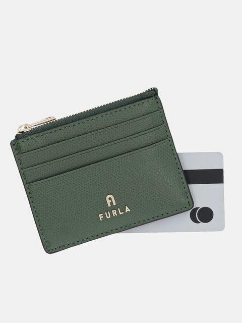 Furla portfel skórzany damski kolor zielony WP00388.ARE000.OLI00