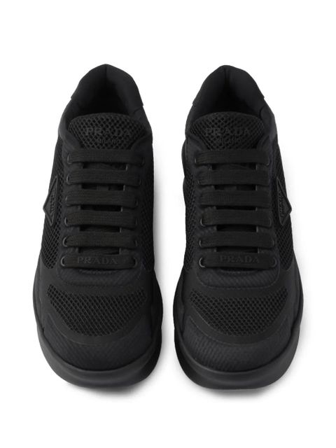 Prada logo patch trainers - Black - zdjęcie produktu nr 2