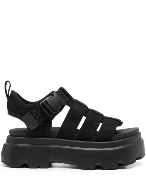 UGG Cora leather sandals - Black - zdjęcie produktu nr 1