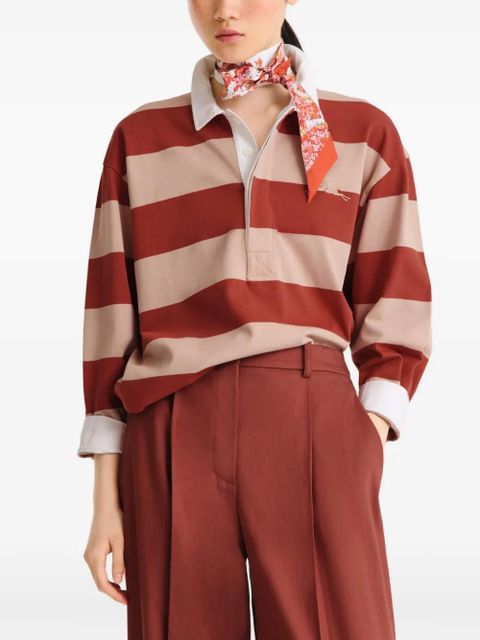 Longchamp Frise Fleurie scarf - White - zdjęcie produktu nr 2