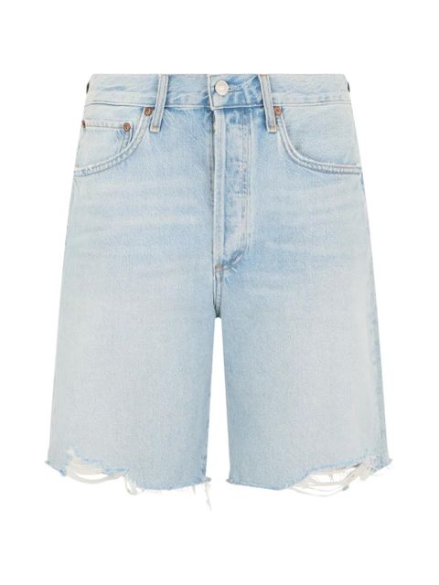 AGOLDE distressed shorts - Blue - zdjęcie produktu nr 1