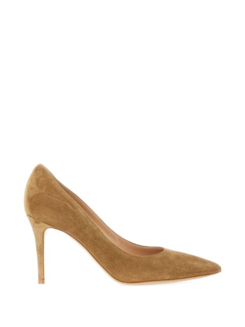 Gianvito Rossi 85 pointed pumps - Neutrals - zdjęcie produktu nr 1