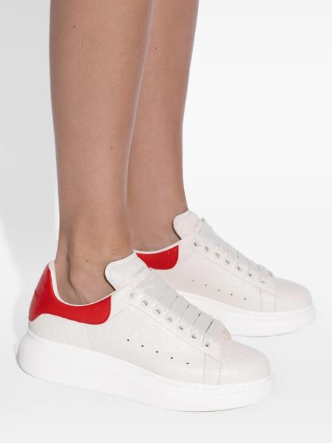 Alexander McQueen lace-up platform sneakers - White