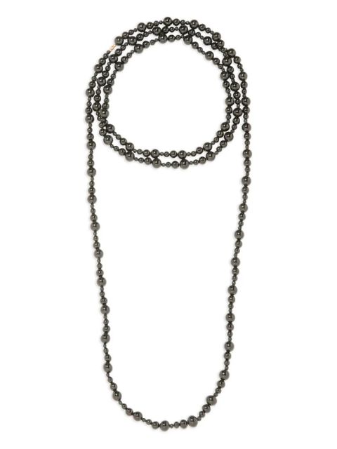 Jennifer Behr Veda beaded necklace - Black - zdjęcie produktu nr 1
