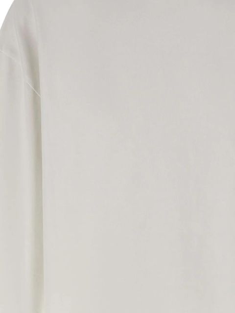 Casablanca graphic-print long-sleeve T-shirt - White