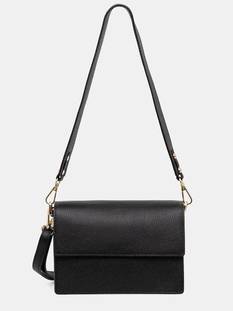 Answear.LAB torebka skórzana kolor czarny