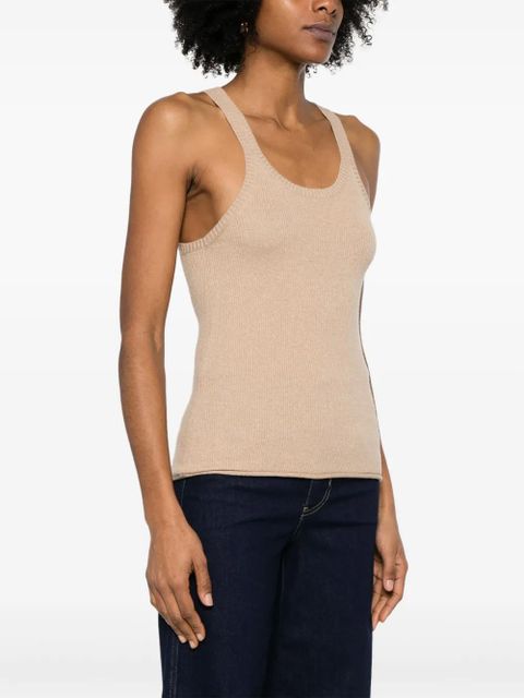 Alanui Finest tank top - Neutrals