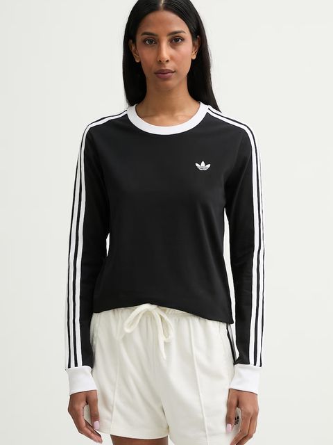 adidas Originals longsleeve dziecięcy bawełniany z elastanem - zdjęcie produktu nr 2