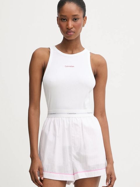 Calvin Klein Underwear piżama damska kolor biały LV00QS7580 - zdjęcie produktu nr 1