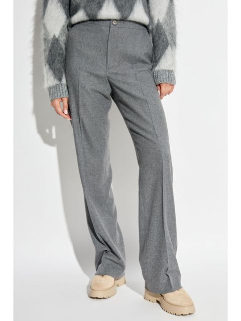 Moncler pressed-crease trousers - Grey - zdjęcie produktu nr 2