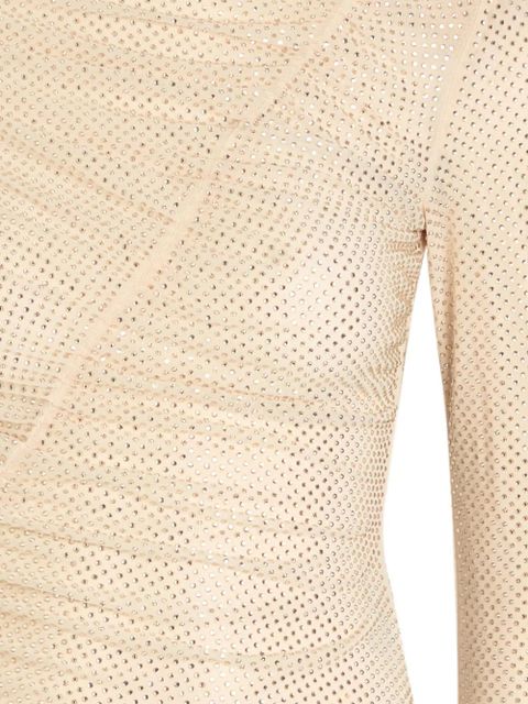 Self-Portrait embellished long-sleeved top - Neutrals - zdjęcie produktu nr 2