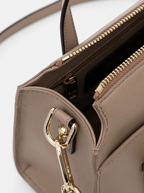 Furla torebka skórzana kolor brązowy WB01337.BX2045.1257S