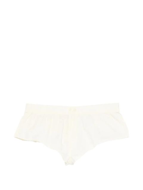 ENTIRE STUDIOS button shorts - Neutrals - zdjęcie produktu nr 1