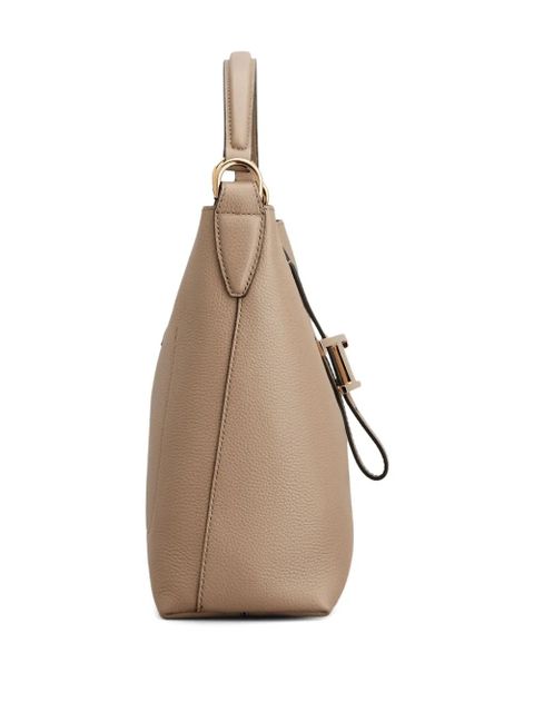 Tod's mini T Timeless bucket bag - Brown