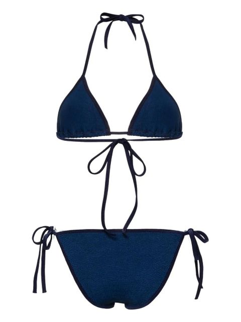 Hunza G Gina shirred bikini - Blue - zdjęcie produktu nr 2