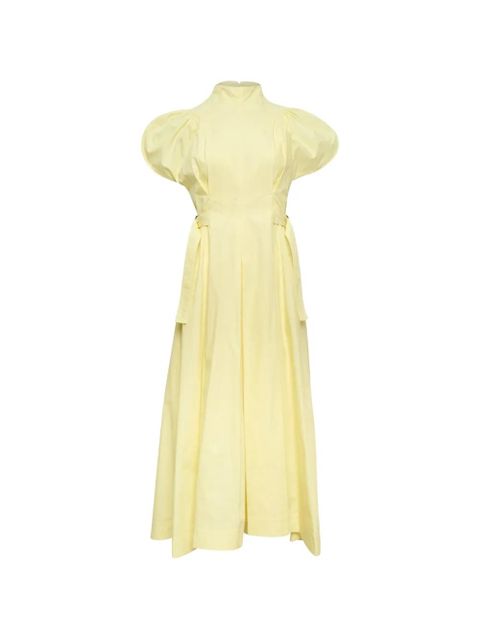 3.1 Phillip Lim belted puff-sleeve dress - Yellow - zdjęcie produktu nr 1