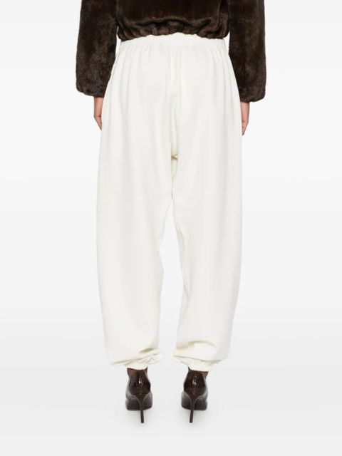 Magda Butrym jersey track pants - Neutrals