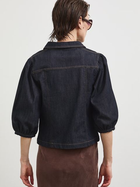 Medicine bluzka koszulowa damska jeansowa - zdjęcie produktu nr 1