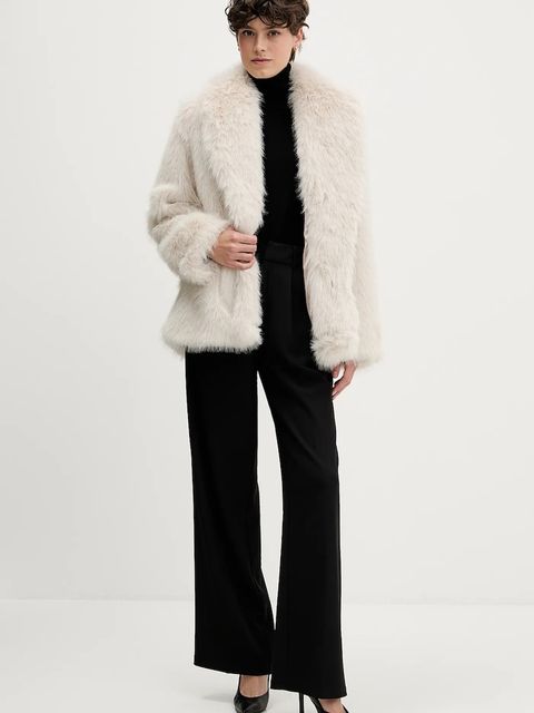 Sisley sweter damski kolor czarny lekki z golfem 17Q3M2178 - zdjęcie produktu nr 2