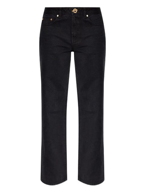 Cult Gaia Rosella logo-plaque jeans - Black - zdjęcie produktu nr 1