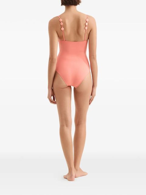 ERES Lynda strap-detail swimsuit - Pink