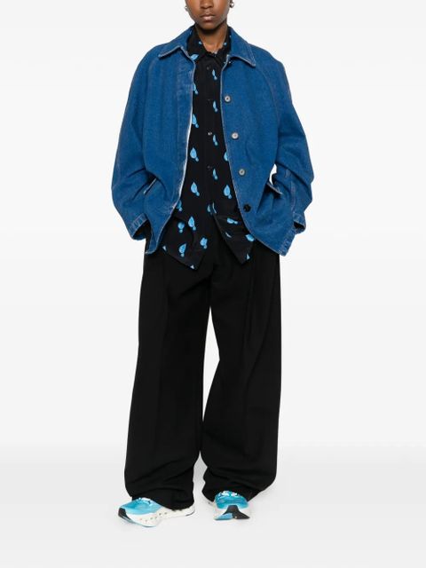 Marni flap-pocket denim jacket - Blue