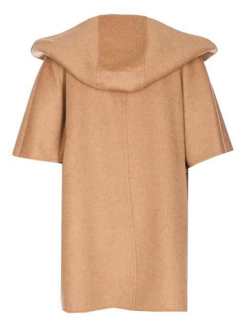 Max Mara hooded belted cape - Neutrals - zdjęcie produktu nr 2