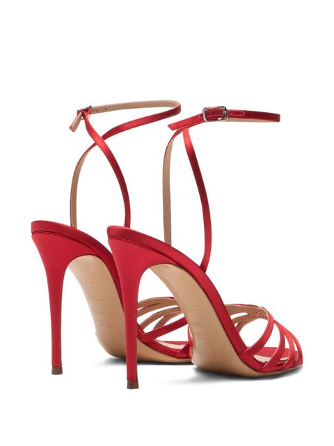 Casadei Julia satin sandals - Red