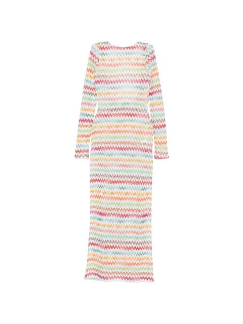 Missoni zigzag-pattern cover-up - White - zdjęcie produktu nr 1