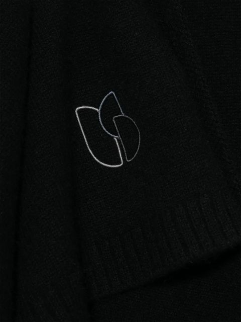 Ba&Sh cashmere scarf - Black - zdjęcie produktu nr 2