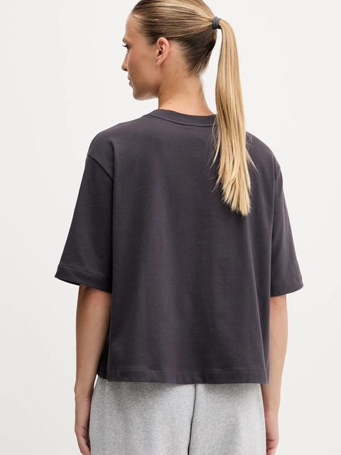 The North Face t-shirt bawełniany Redbox damski kolor szary NF0A8EG60SA1 - zdjęcie produktu nr 2