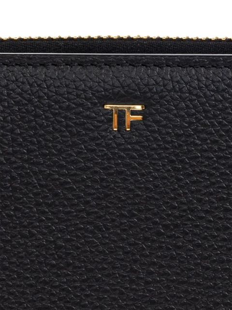 TOM FORD zip-around leather wallet - Black