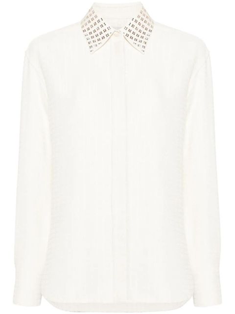 Golden Goose 3D-check shirt - White - zdjęcie produktu nr 1