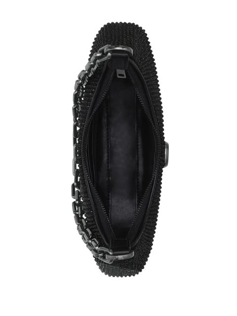 Marc Jacobs The Rhinestone Small Curve shoulder bag - Black